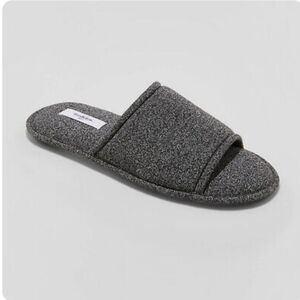 XLarge  12 /13 - Mens Lonzo Slide Slippers - Goodfellow Co - Gray